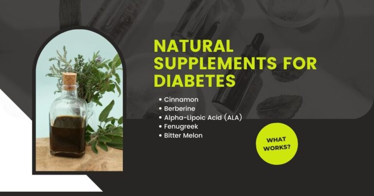 Natural Supplements for Diabetes