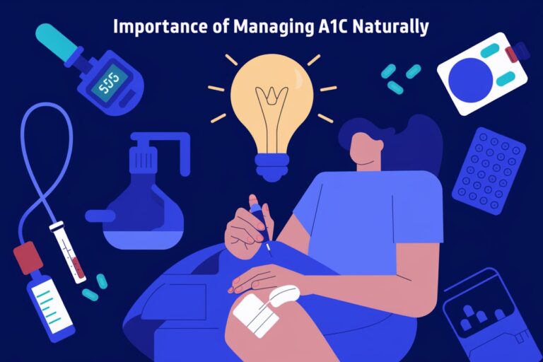 Importance of managing A1C naturally