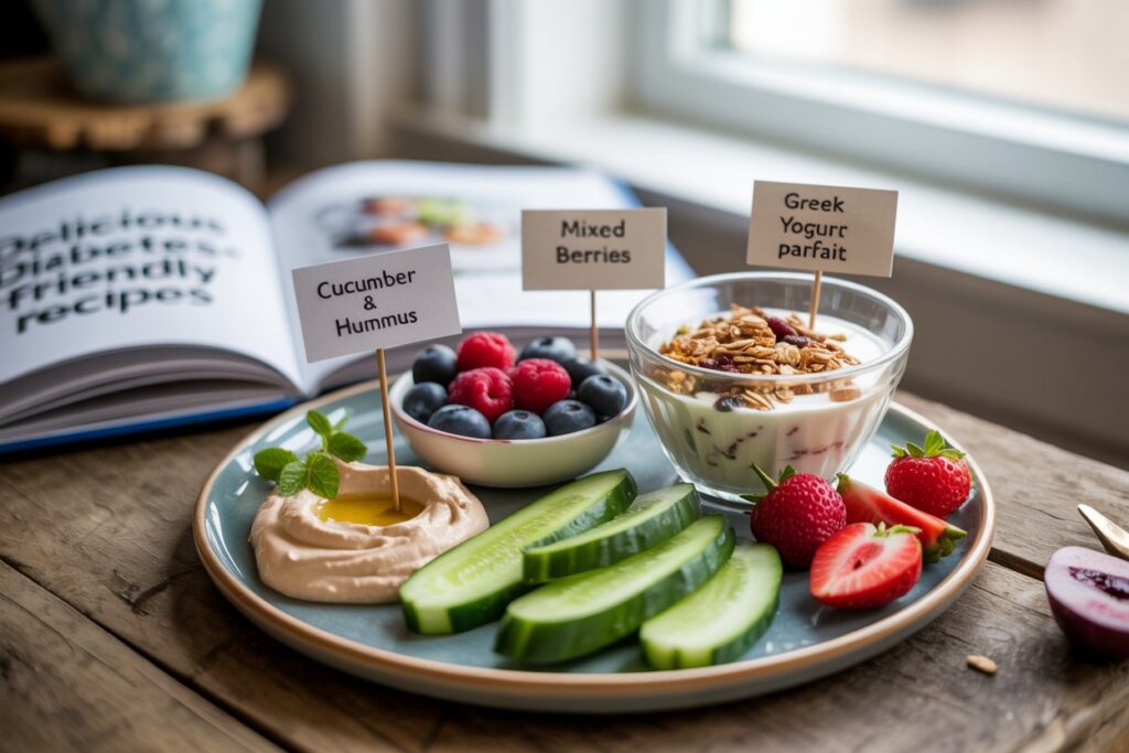 diabetes-friendly yogurt snack